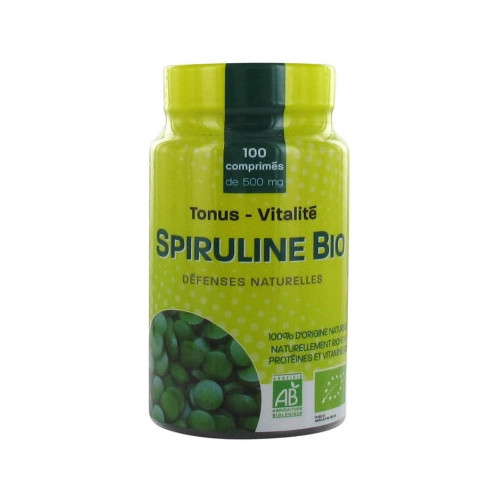 Spiruline Bio 100 Comprimés-16896 Spiruline Bio 100 Comprimés-16896