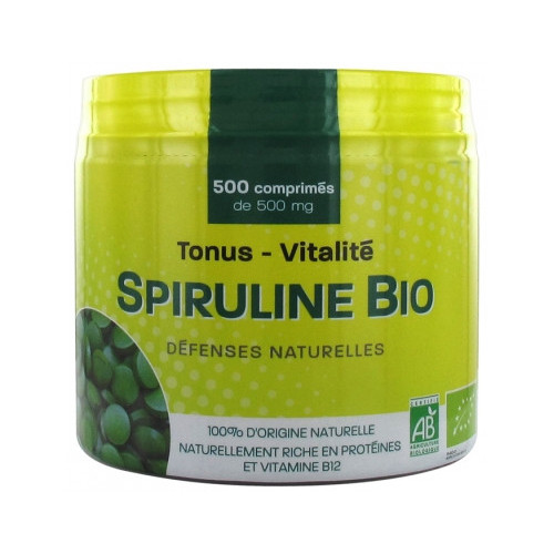 Spiruline Bio 500 Comprimés-16898