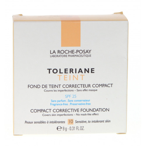 La Roche Posay Tolériane Teint Compact 9g Doré - Peaux Sensibles La Roche Posay Tolériane Teint Compact 9g Doré - Peaux Sensibles