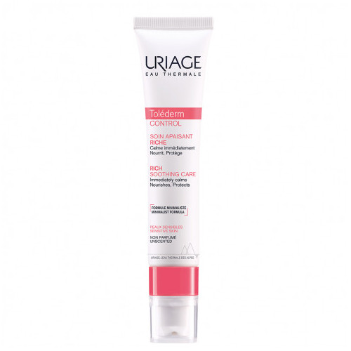 URIAGE Tolederm Control Soin Apaisant Riche peaux intolérantes et allergiques 40ml-16925 URIAGE Tolederm Control Soin Apaisant Riche peaux intolérantes et allergiques 40ml-16925