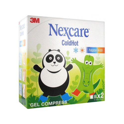 3M Nexcare ColdHot Happy Kids 2 Coussins Thermiques-16988 3M Nexcare ColdHot Happy Kids 2 Coussins Thermiques-16988