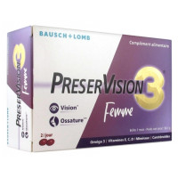 BAUSCH & LOMB PreserVision 3 Femme 60 Capsules-17003