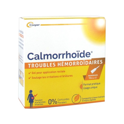 COOPER Troubles Hémorroïdaires 10 Monodoses-17014 COOPER Troubles Hémorroïdaires 10 Monodoses-17014