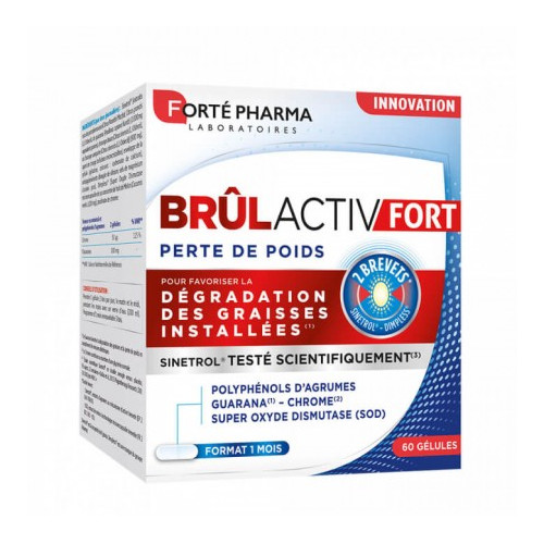 FORTE PHARMA BRÛLACTIV FORT 60 GÉLULES-17023 FORTE PHARMA BRÛLACTIV FORT 60 GÉLULES-17023