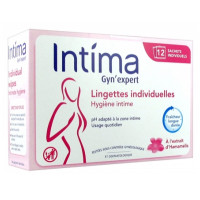 INTIMA Gyn'Expert Lingettes Individuelles Hygiène Intime 12 Sachets-17036