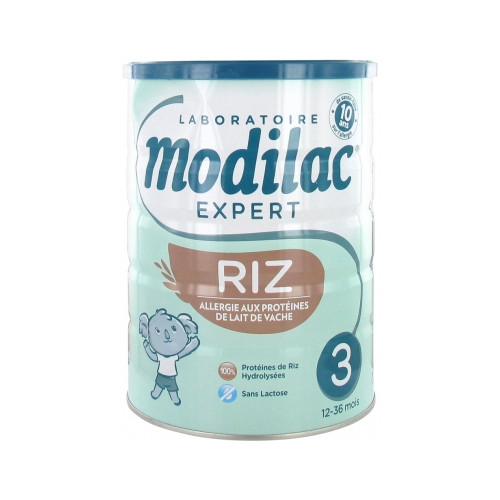 MODILAC Expert Riz 3ème Âge 12-36 Mois 800 g-17051