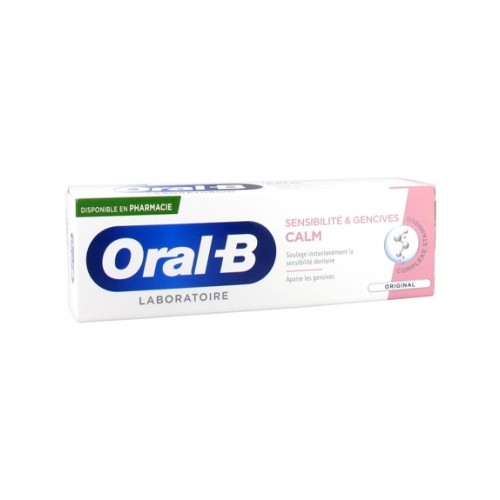 ORAL B Dentifrice Sensiblité & Gencives CALM 75 ml-17080