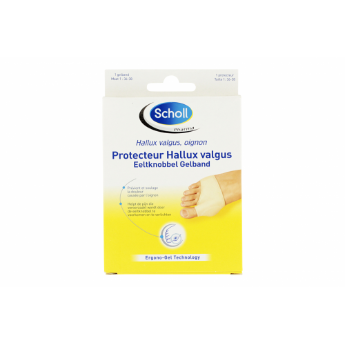 SCHOLL Protecteur Hallux Valgus 36-38 (taille 1)-17103