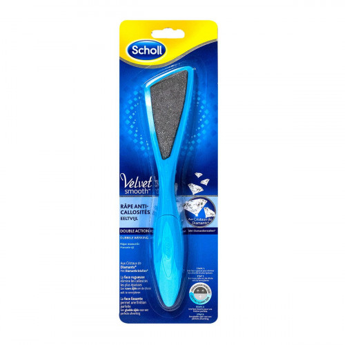 SCHOLL Velvet Smooth râpe anti-callosités double action-17105 SCHOLL Velvet Smooth râpe anti-callosités double action-17105