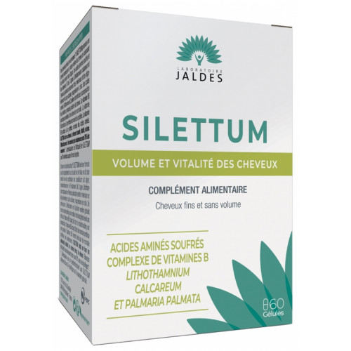 JALDES Silettum 60 Gélules - Beauté Résistance Cheveux