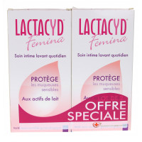 Lactacyd Femina Soin Doux Intime 2x400ml - Nettoyage Délicat