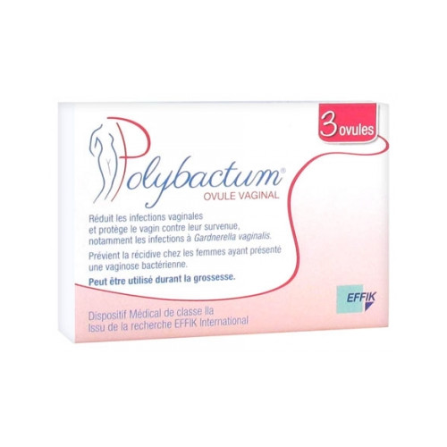 EFFIK Polybactum Ovule Vaginal 3 Ovules-17577 EFFIK Polybactum Ovule Vaginal 3 Ovules-17577