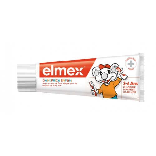 Elmex Dentifrice Enfant 3 à 6 ans 50 ml