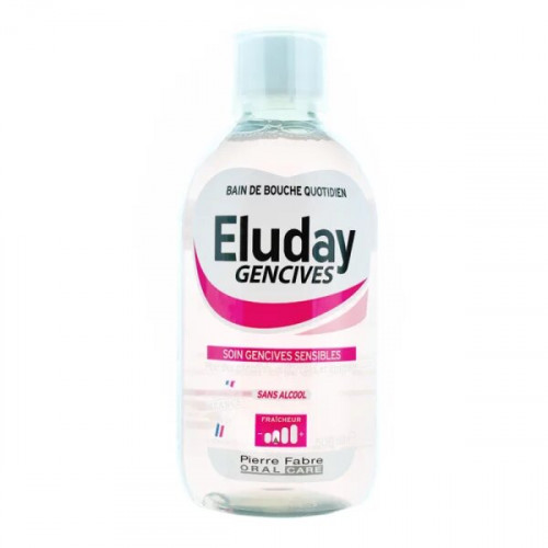 PIERRE FABRE Eluday Gencives bain de bouche 500 ml-17640 PIERRE FABRE Eluday Gencives bain de bouche 500 ml-17640