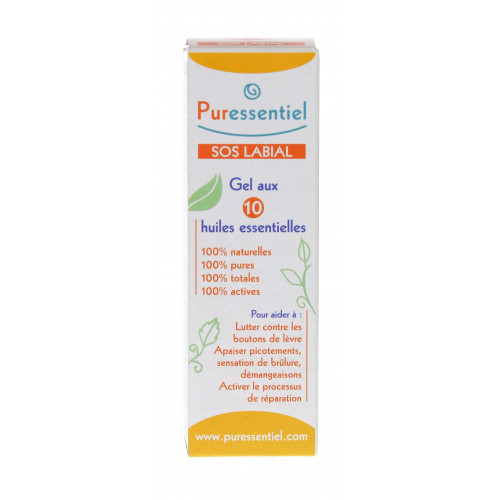 Puressentiel SOS Labial 5ml - Apaise et Répare Boutons de Lèvre