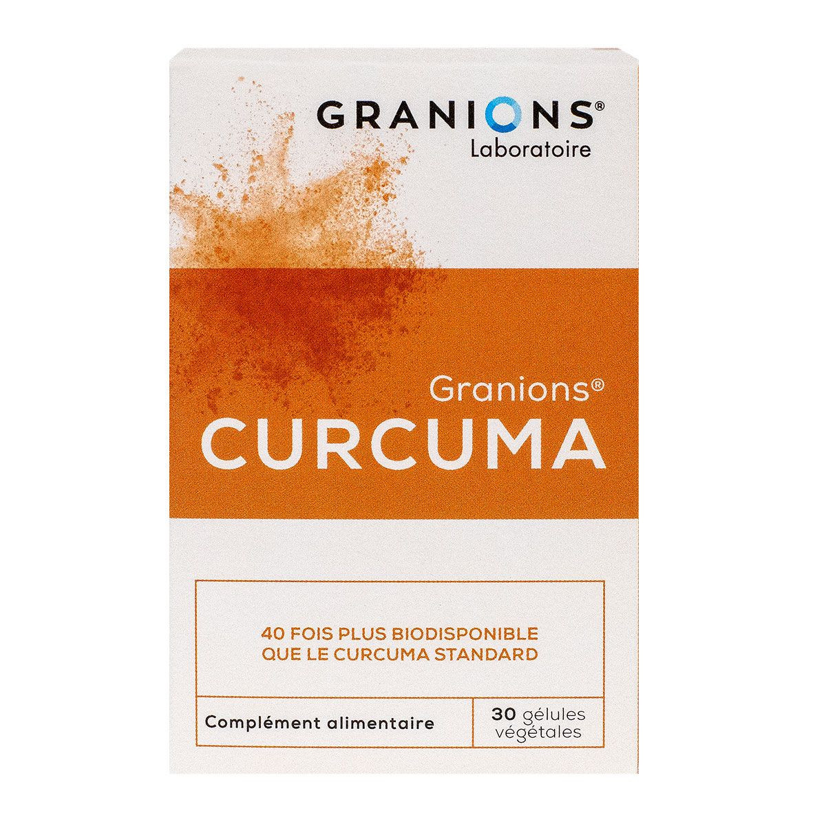GRANIONS Curcuma 30 Gélules - Anti-inflammatoire Puissant - Pharma360