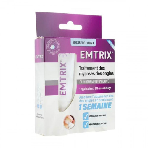 Emtrix Stylo Traitement des mycoses des ongles 10 ml-17715