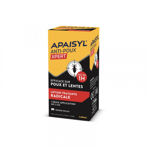 Apaisyl Xpert Poux & Lentes 100ml - Elimination Totale