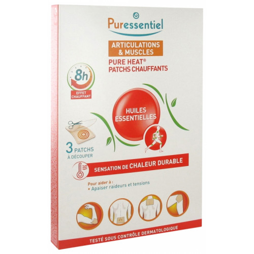 PURESSENTIEL ARTICULATIONS Patchs Chauffants aux 14 huiles essentielles HEBBD-17749