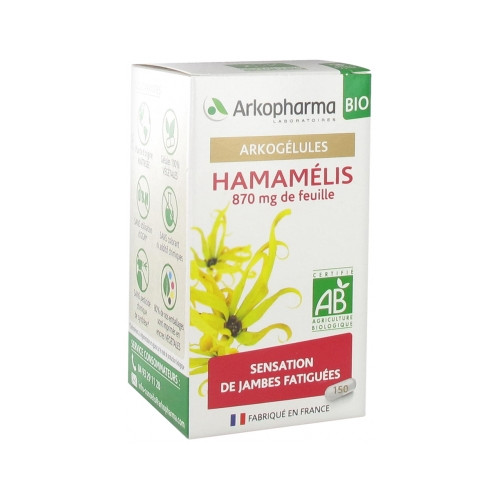 ARKOPHARMA Arkogélules Hamamélis Bio 150 Gélules-17762 ARKOPHARMA Arkogélules Hamamélis Bio 150 Gélules-17762