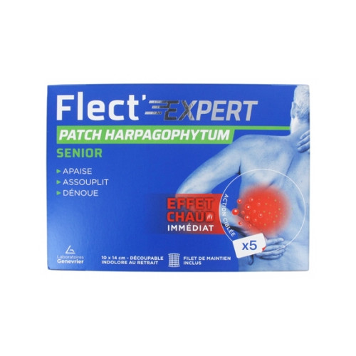 GENEVRIER FLECT' EXPERT Patch Harpagophytum Senior 5 Patchs-17811