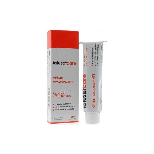 Crème Cicatrisante à l'acide hyaluronique Ialuset Care - tube de 100 g-17824 Crème Cicatrisante à l'acide hyaluronique Ialuset Care - tube de 100 g-17824