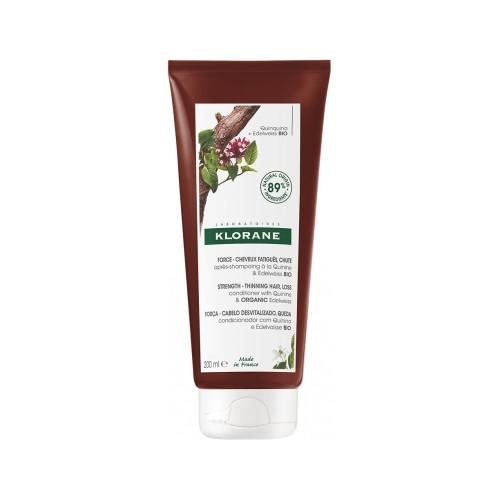 KLORANE Force - Cheveux Fatigués & Chute Après-Shampoing à la Quinine et Edelweiss Bio 200 ml-17826 KLORANE Force - Cheveux Fatigués & Chute Après-Shampoing à la Quinine et Edelweiss Bio 200 ml-17826