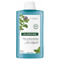 KLORANE Détox - Cheveux Normaux Shampoing à la Menthe Bio 400 ml-17829