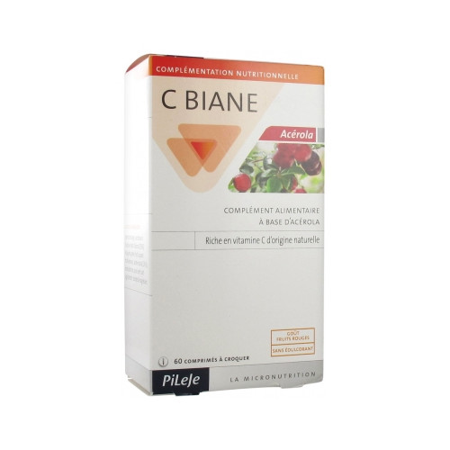 PILEJE C Biane Acérola 60 Comprimés-17871 PILEJE C Biane Acérola 60 Comprimés-17871