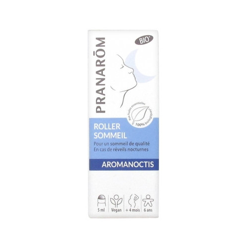 PRANAROM Aromanoctis Roller Sommeil Bio 5 ml-17883 PRANAROM Aromanoctis Roller Sommeil Bio 5 ml-17883