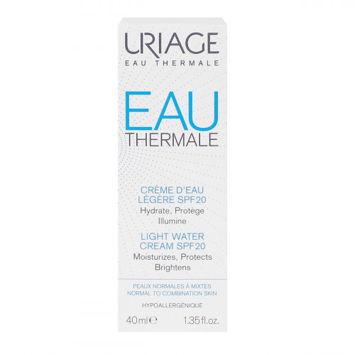 URIAGE Crème d'eau légère SPF20 40ml-17917 URIAGE Crème d'eau légère SPF20 40ml-17917