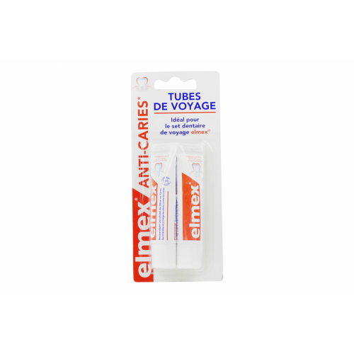 ELMEX Dentifrice anti-caries format voyage 2x12ml-17942