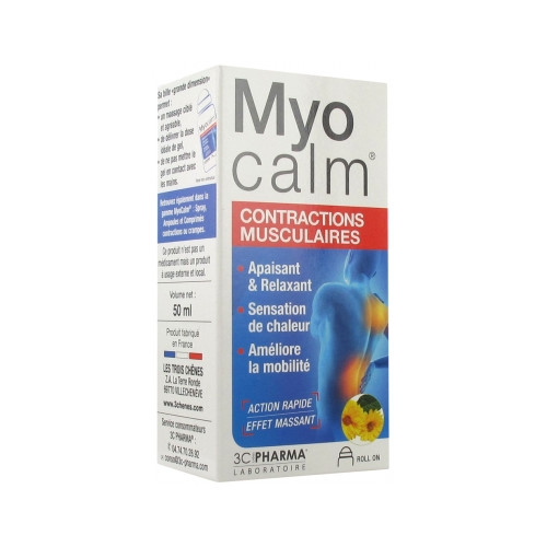LES 3 CHENES Myocalm Contractions Musculaires Roll-On 50 ml-17991