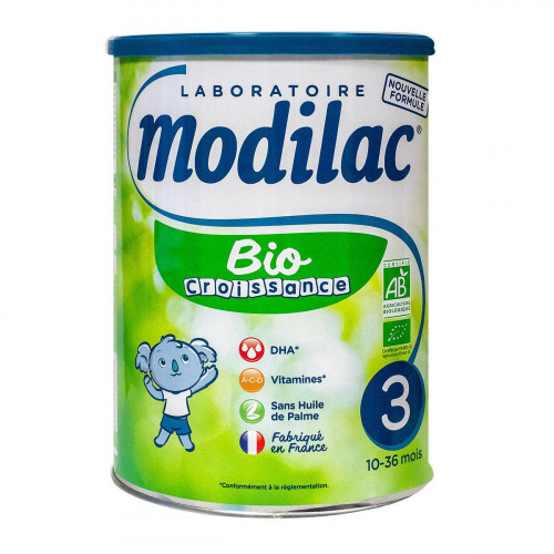 MODILAC Croissance 3 bio lait 800g-17996