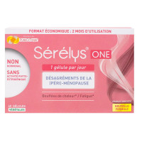SERELYS One désagréments de la péri-ménopause 60 gélules-18029