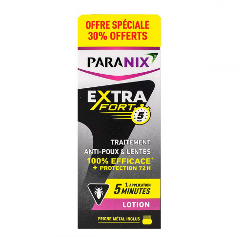 PARANIX Extra Fort lotion anti-poux et lentes +30% 300ml-18037