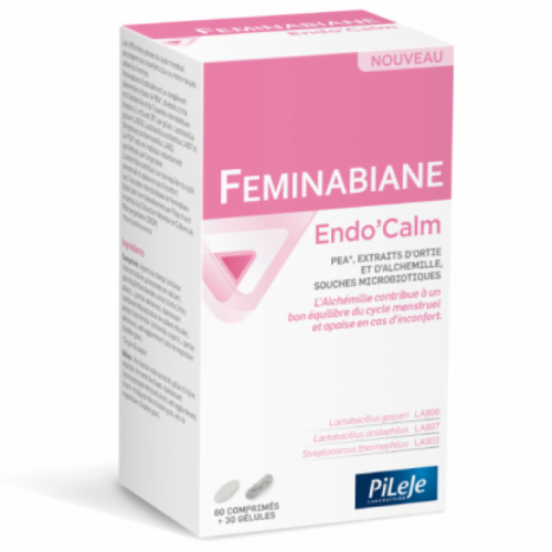 PILEJE Feminabiane Endo'Calm, 60 comprimés + 30 Gélules-18038 PILEJE Feminabiane Endo'Calm, 60 comprimés + 30 Gélules-18038