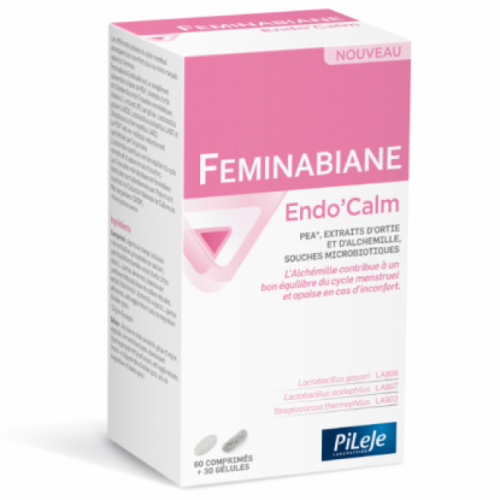 PILEJE Feminabiane Endo'Calm, 60 comprimés + 30 Gélules-18038