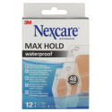 3M Nexcare Max Hold Waterproof 12 Pansements-18052
