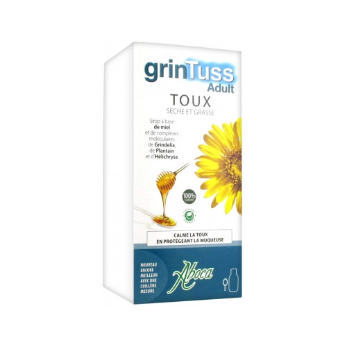 ABOCA GrinTuss Sirop Adultes 210 g-18059 ABOCA GrinTuss Sirop Adultes 210 g-18059