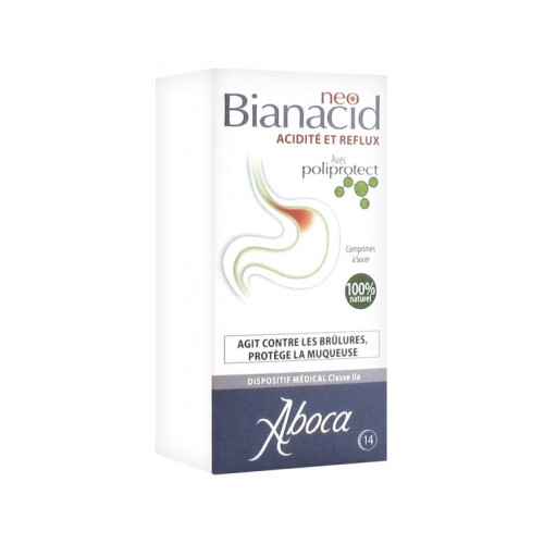 ABOCA NeoBianacid Acidité et Reflux 14 Comprimés-18066 ABOCA NeoBianacid Acidité et Reflux 14 Comprimés-18066