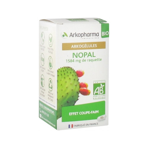 ARKOPHARMA Arkogélules Nopal Bio 45 Gélules-18076 ARKOPHARMA Arkogélules Nopal Bio 45 Gélules-18076