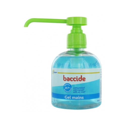 BACCIDE Gel Mains sans Rinçage 300 ml-18079 BACCIDE Gel Mains sans Rinçage 300 ml-18079