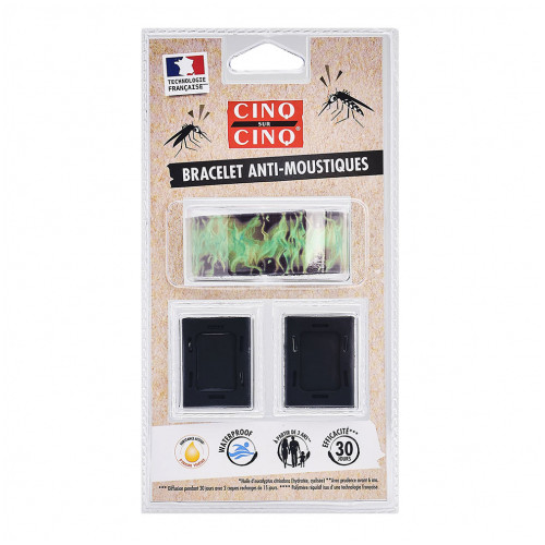 CINQ SUR CINQ BRACELET ANTI-MOUSTIQUES SPORT-18089 CINQ SUR CINQ BRACELET ANTI-MOUSTIQUES SPORT-18089