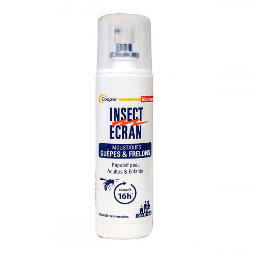 INSECT ECRAN Moustique guêpe frelon répulsif peau 100ml-18138