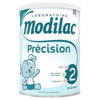 MODILAC Précision 2ème Âge de 6 à 12 Mois 700 g-18177