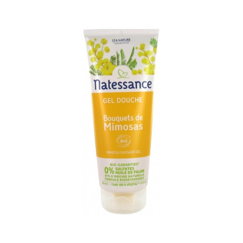 NATESSANCE Gel Douche Bouquets de Mimosas Bio 200 ml-18189 NATESSANCE Gel Douche Bouquets de Mimosas Bio 200 ml-18189