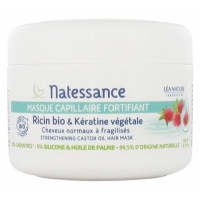 NATESSANCE Masque Capillaire Fortifiant Ricin Bio & Kératine Végétale 200 ml-18191