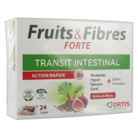 ORTIS Fruits & Fibres Forte Transit Intestinal 24 Cubes-18199