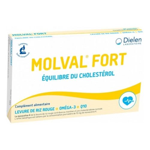 DIELEN Molval Fort Protection Cardiovasculaire 30 Capsules-18268